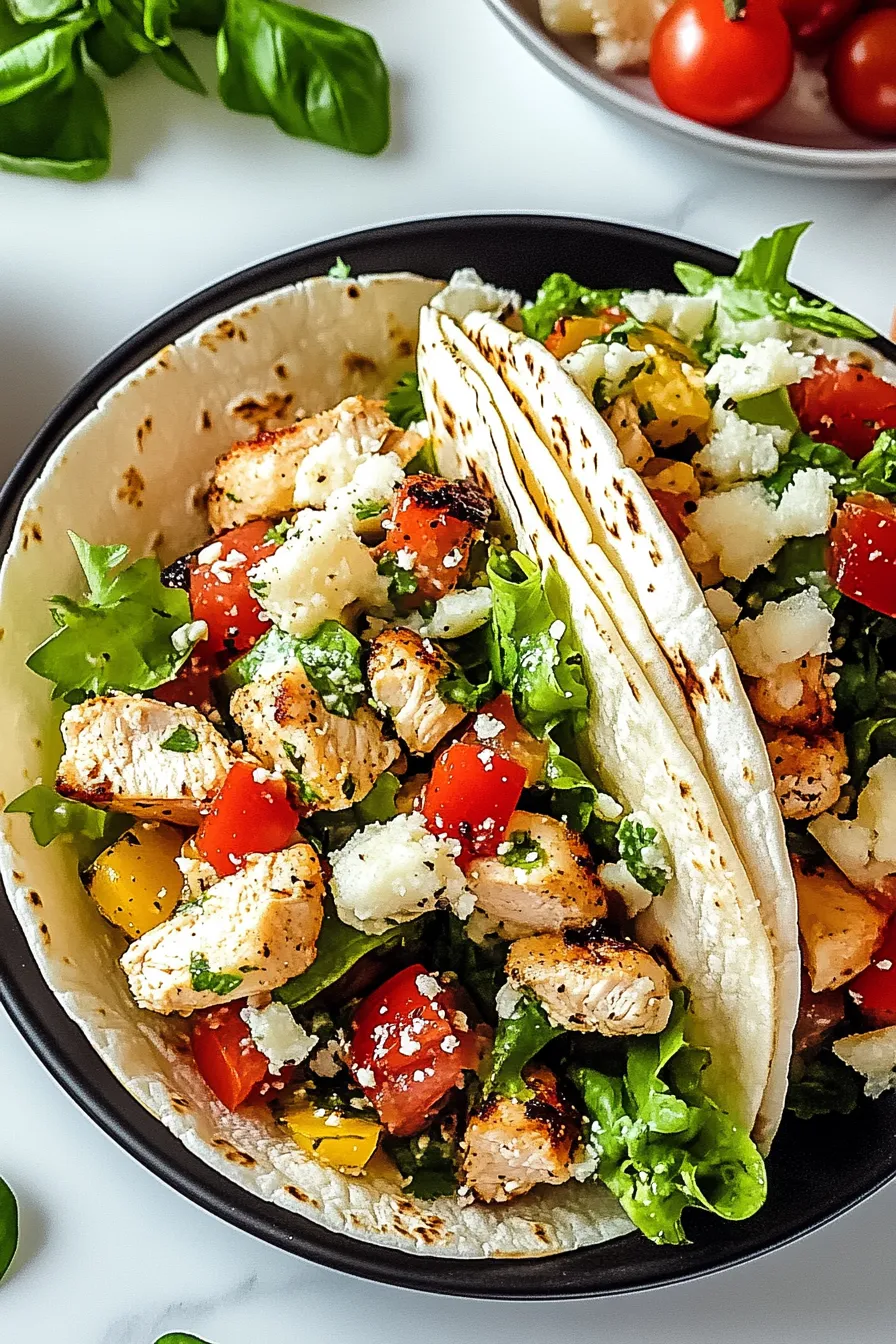 Speedy Smash Chicken Caesar Tacos – My Food Plans