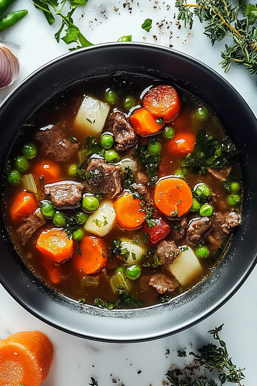 Vegetable Beef Soup – My Food Plans