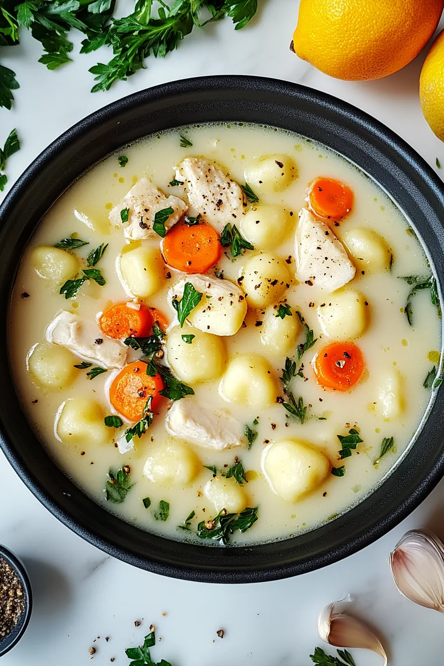 Chicken Gnocchi Soup – My Food Plans