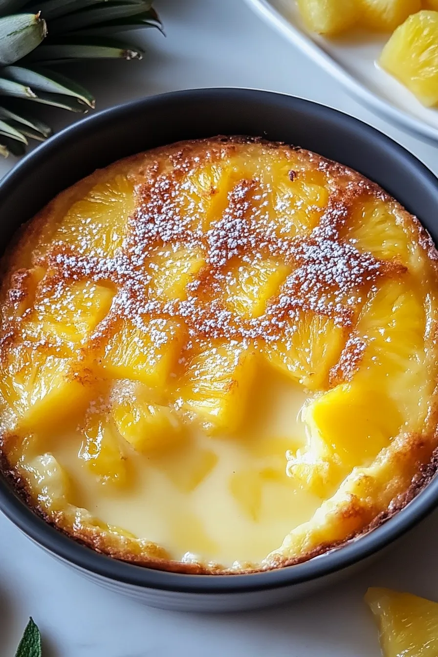 Golden Pineapple Sweet Bake – My Food Plans