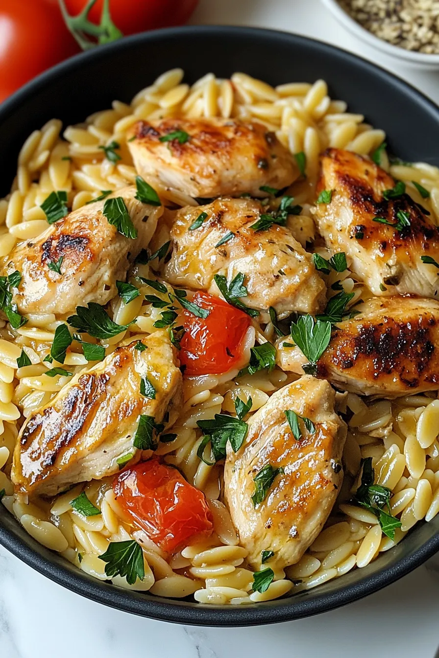 Chicken Orzo – My Food Plans