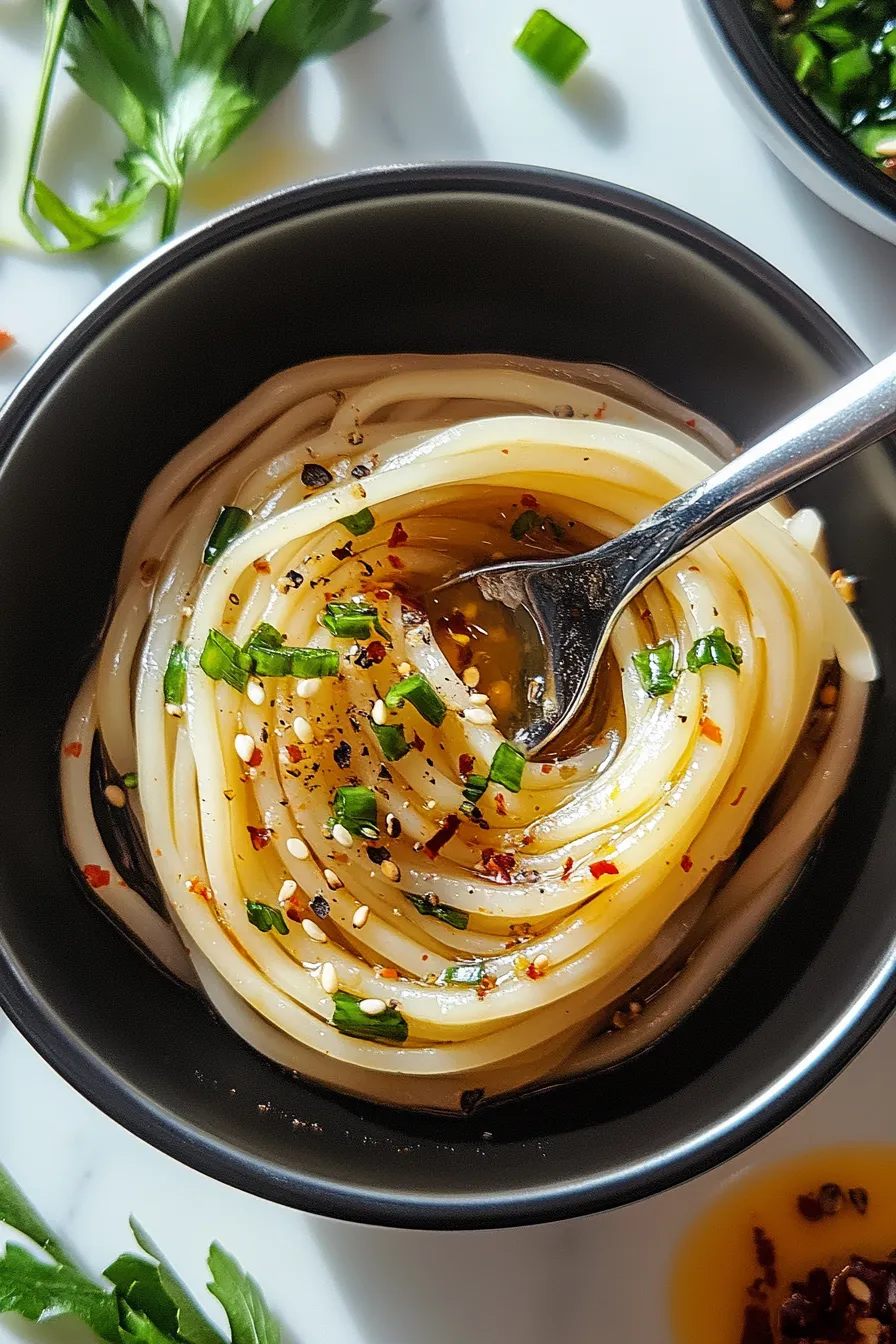 Garlic Chili Oil Noodles – My Food Plans