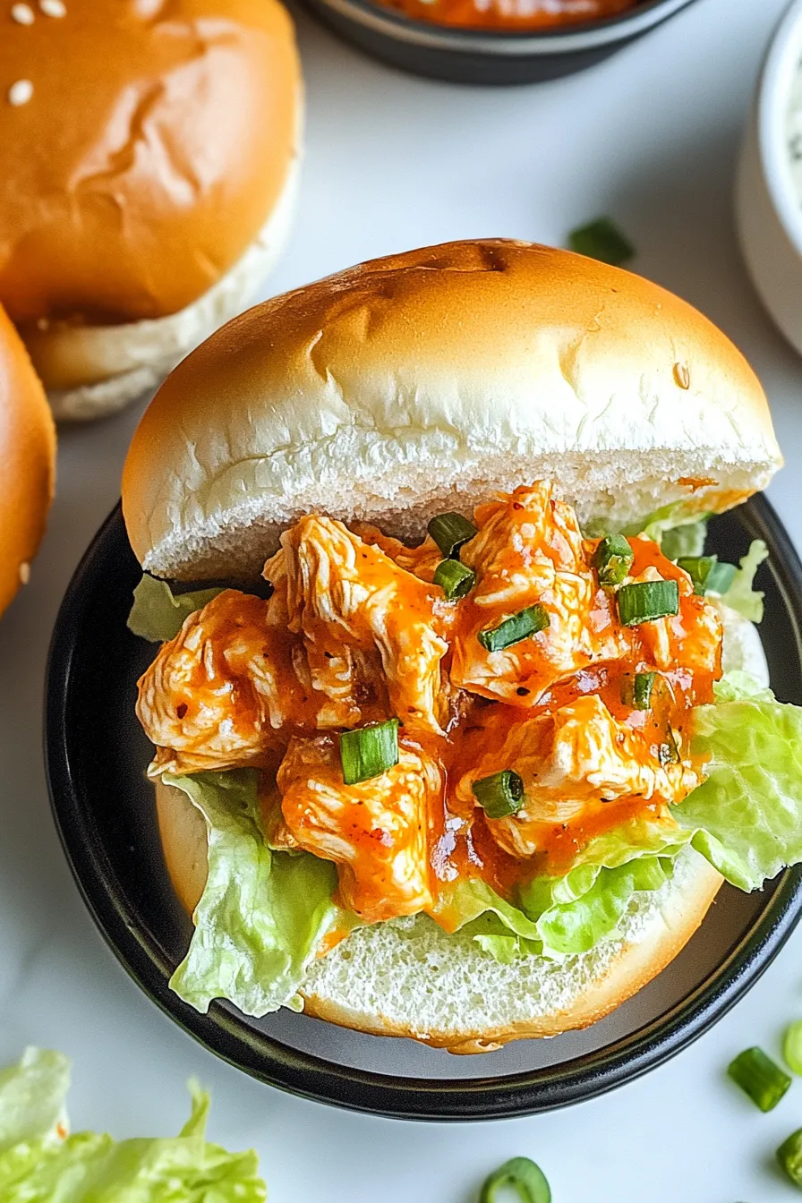 Buffalo Chicken Sliders – My Food Plans