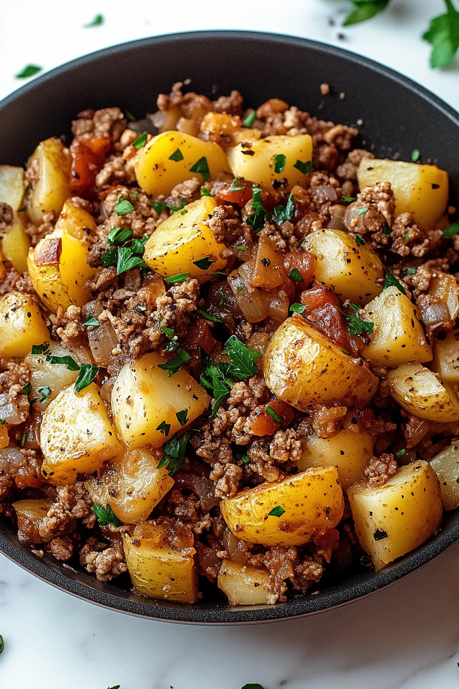 Ground Turkey with Potatoes – My Food Plans
