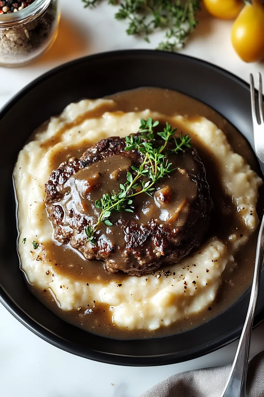 Salisbury Steak And Gravy – My Food Plans