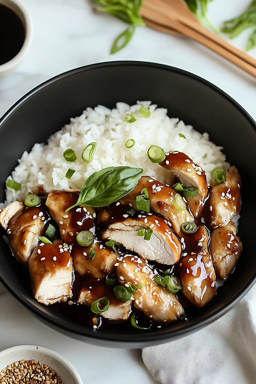 Teriyaki Chicken – My Food Plans