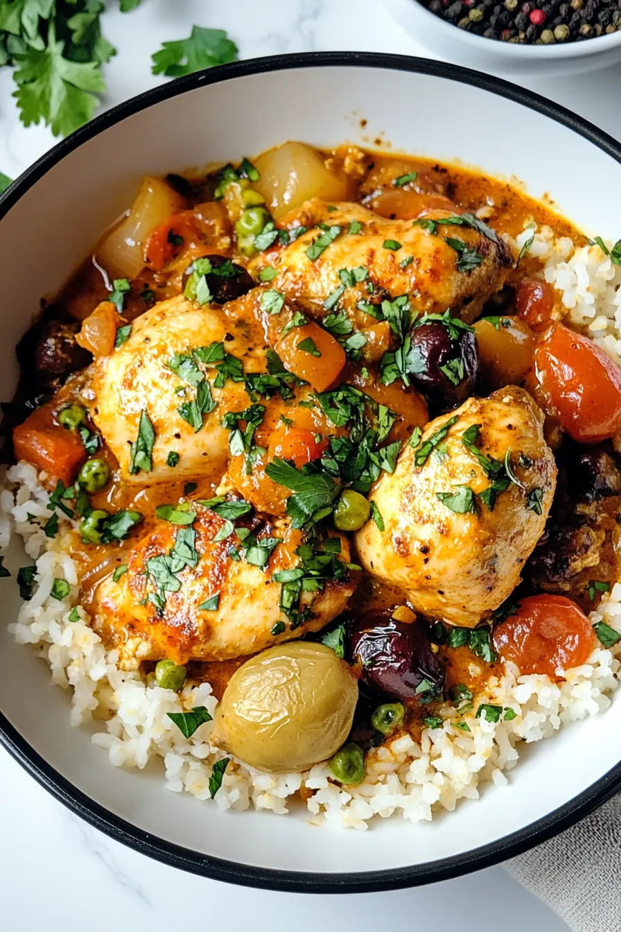 One-Pot Moroccan Chicken – My Food Plans