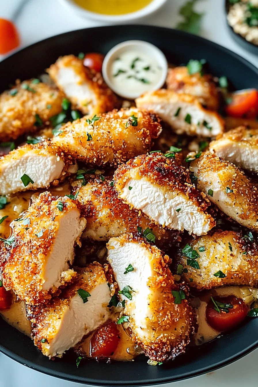 Crispy Homemade Baked Chicken Tenders – My Food Plans