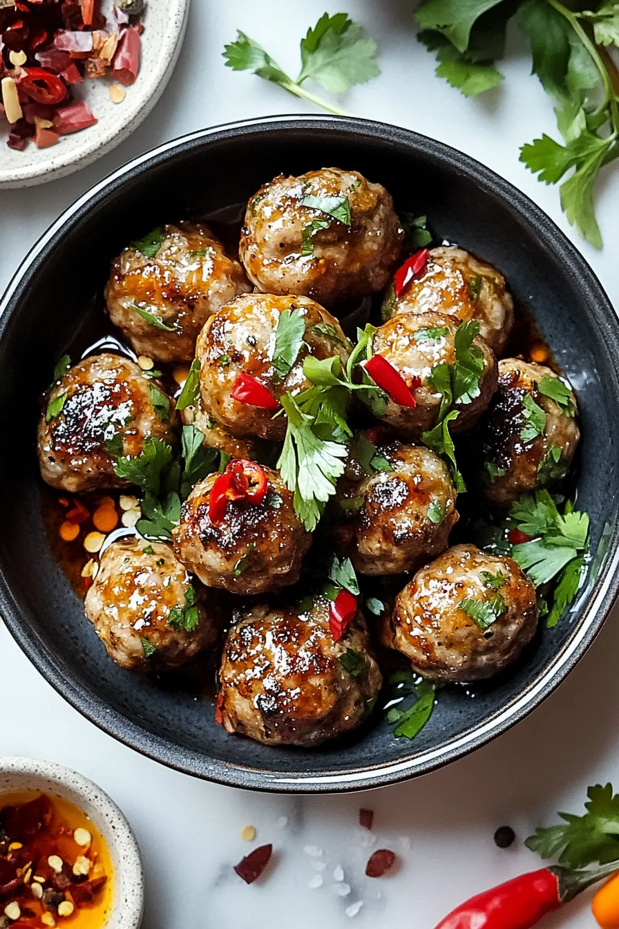 Sweet Chili Meatballs – My Food Plans