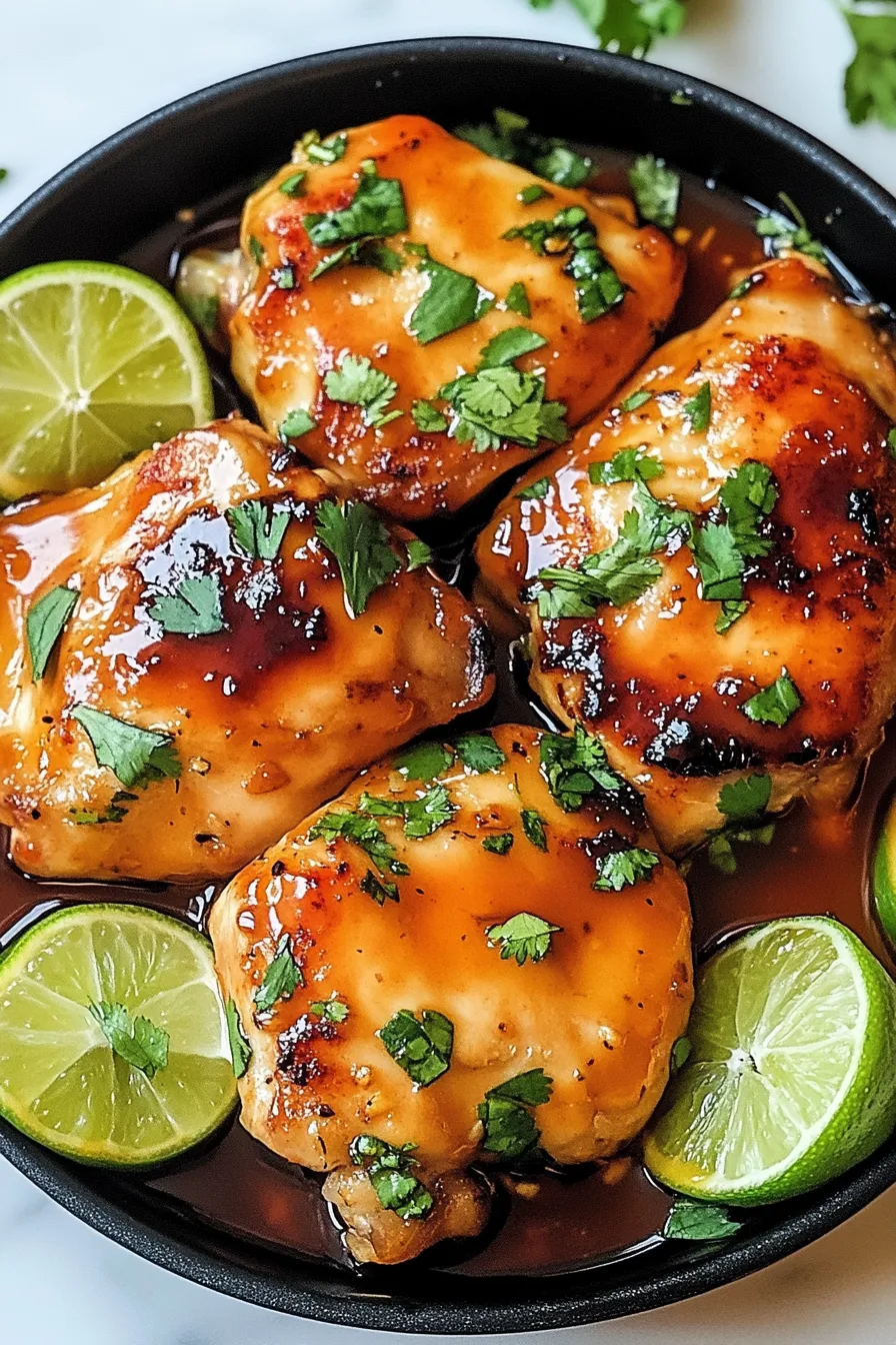 Spicy Honey-Lime Chicken – My Food Plans