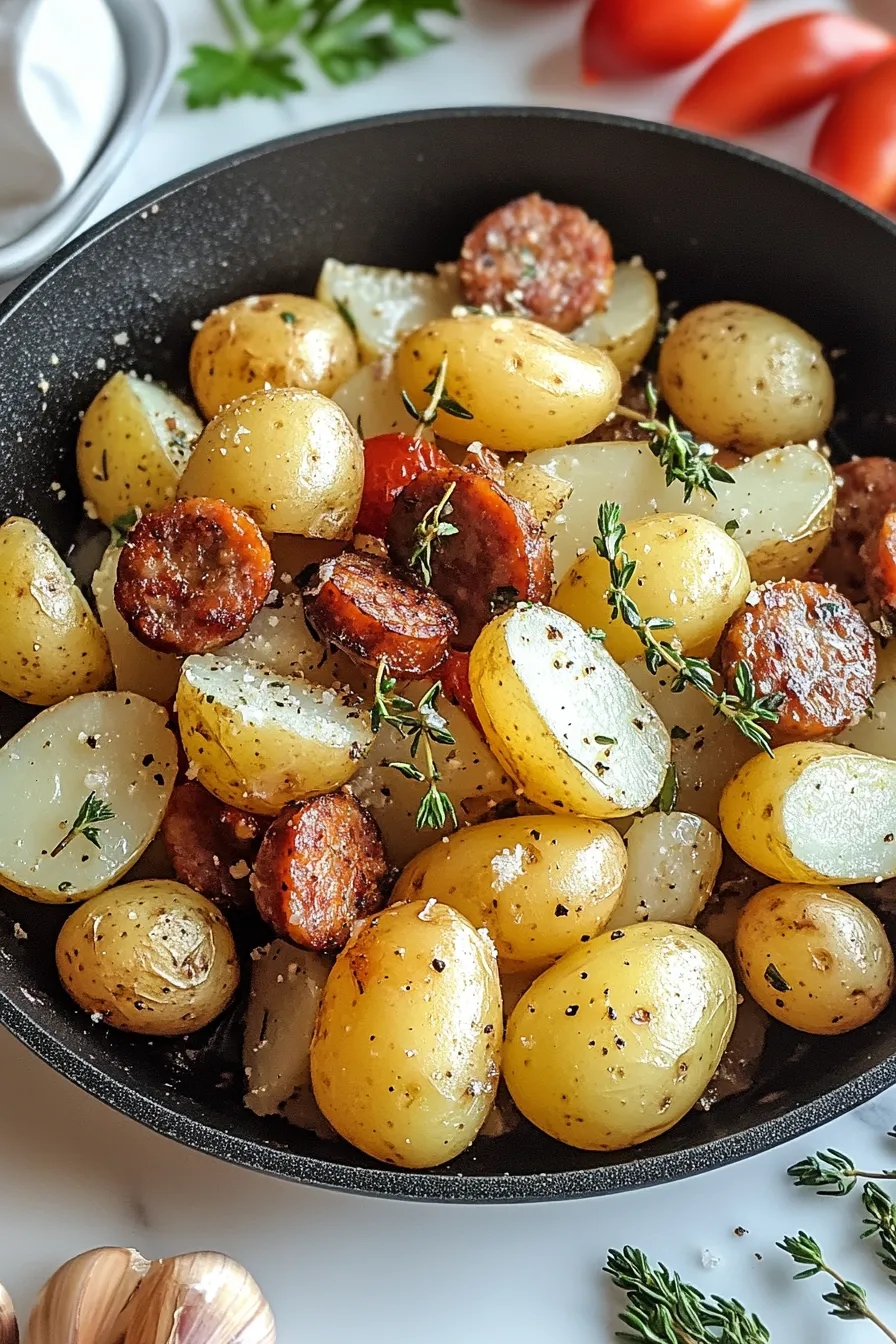 Potatoes And Sausage Skillet – My Food Plans