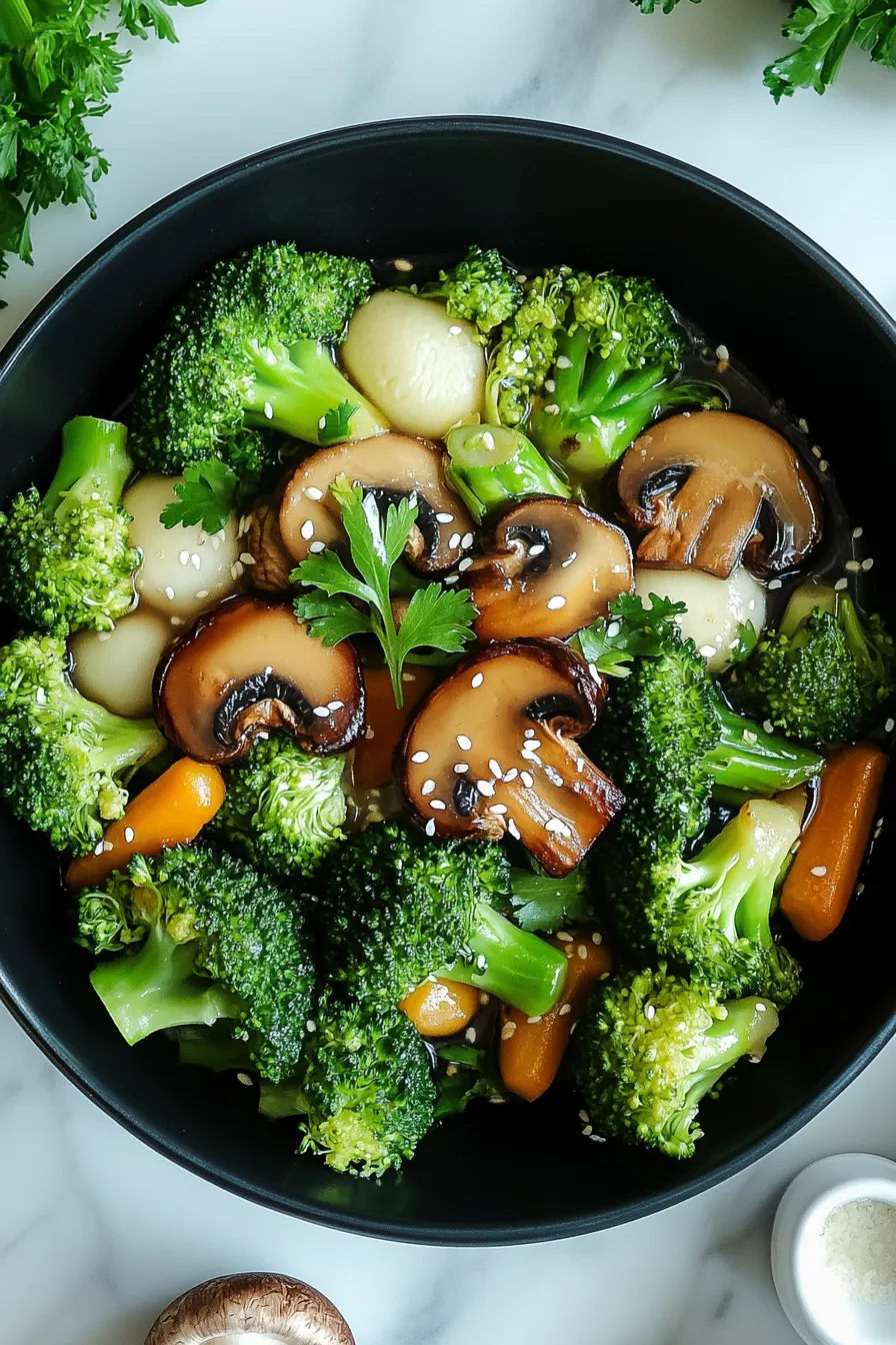 Broccoli and Mushroom Stir Fry – My Food Plans