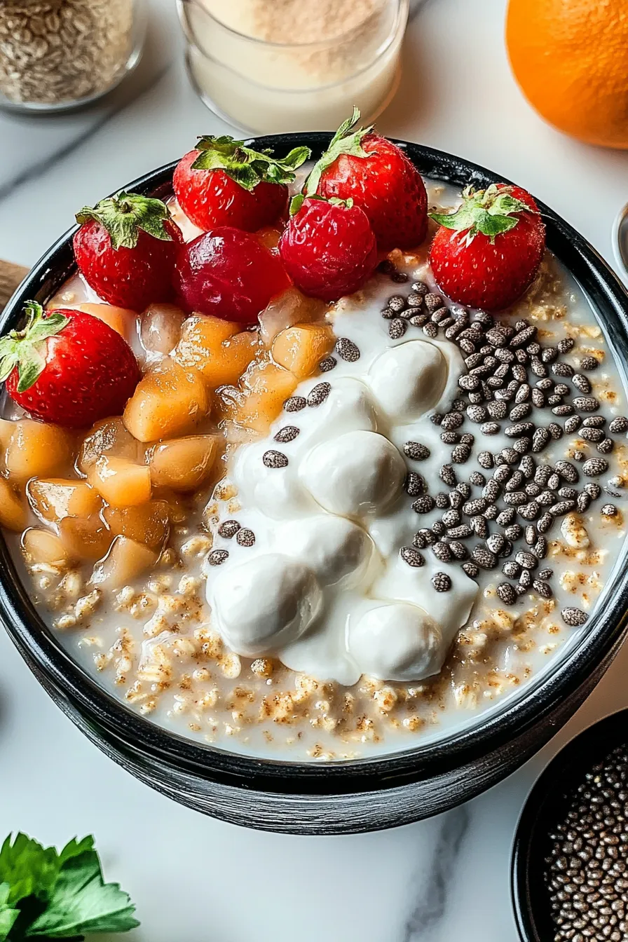 High-Protein Overnight Oats – My Food Plans