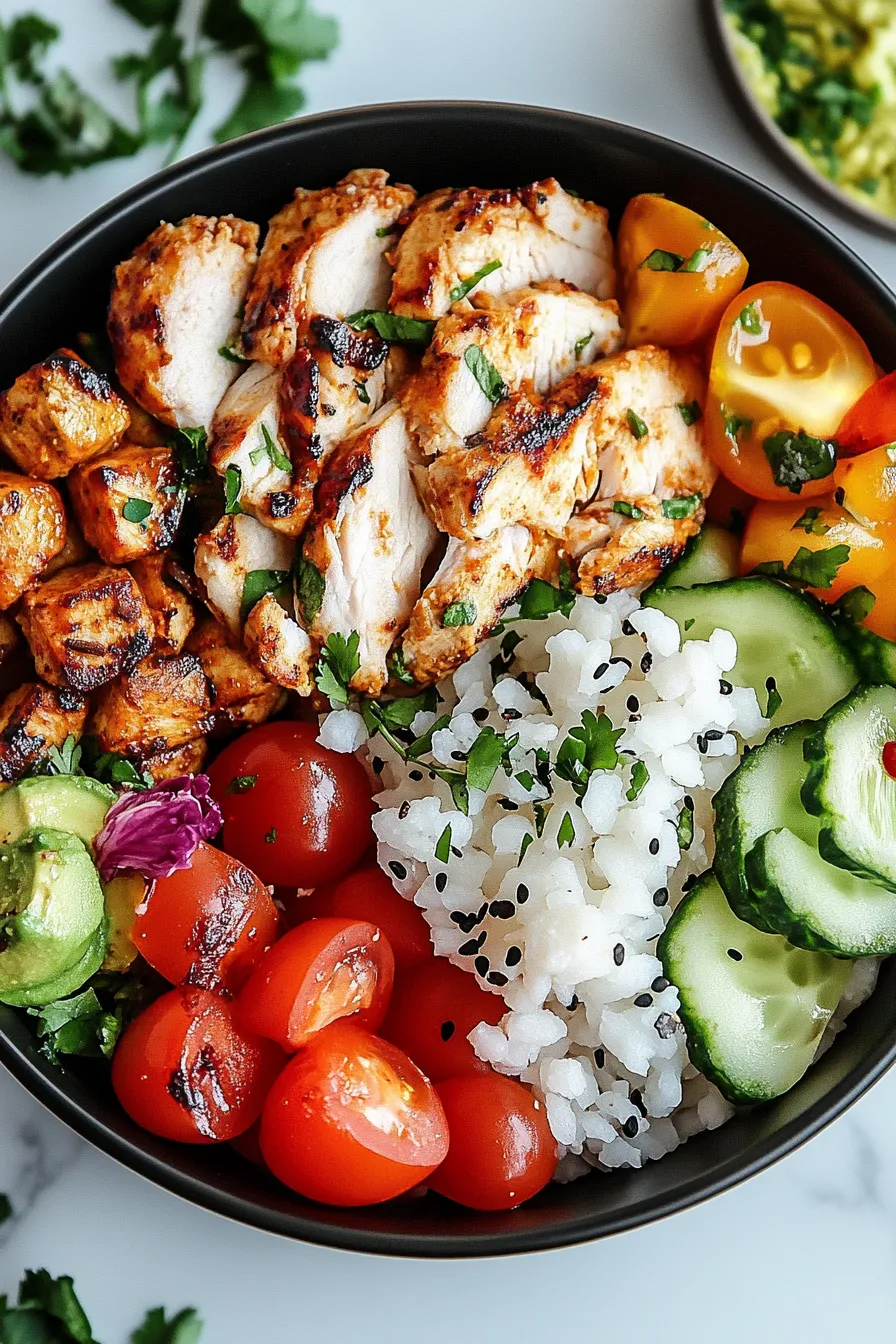 Chicken Shawarma Bowl – My Food Plans