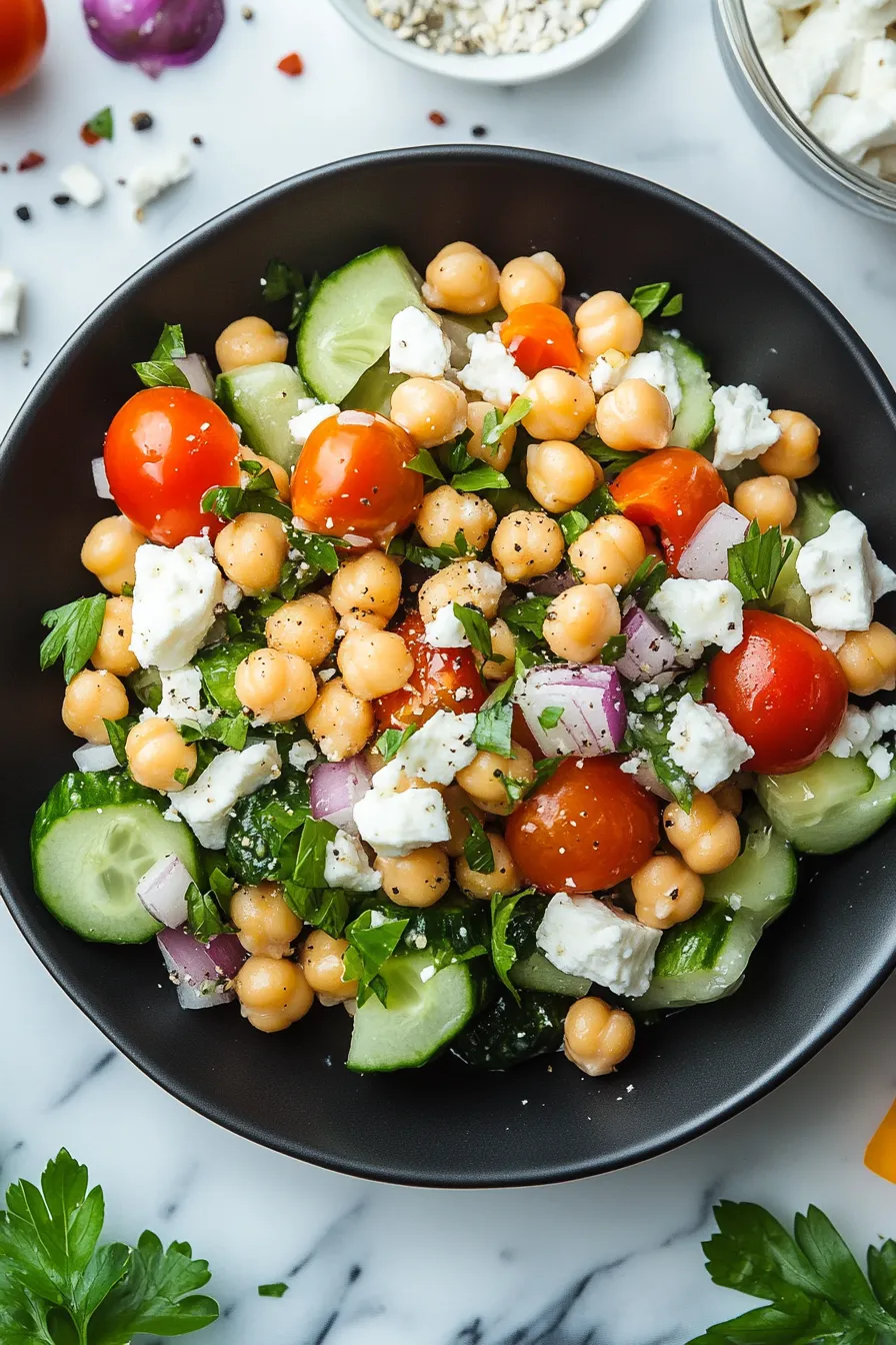 Chickpea Salad – My Food Plans