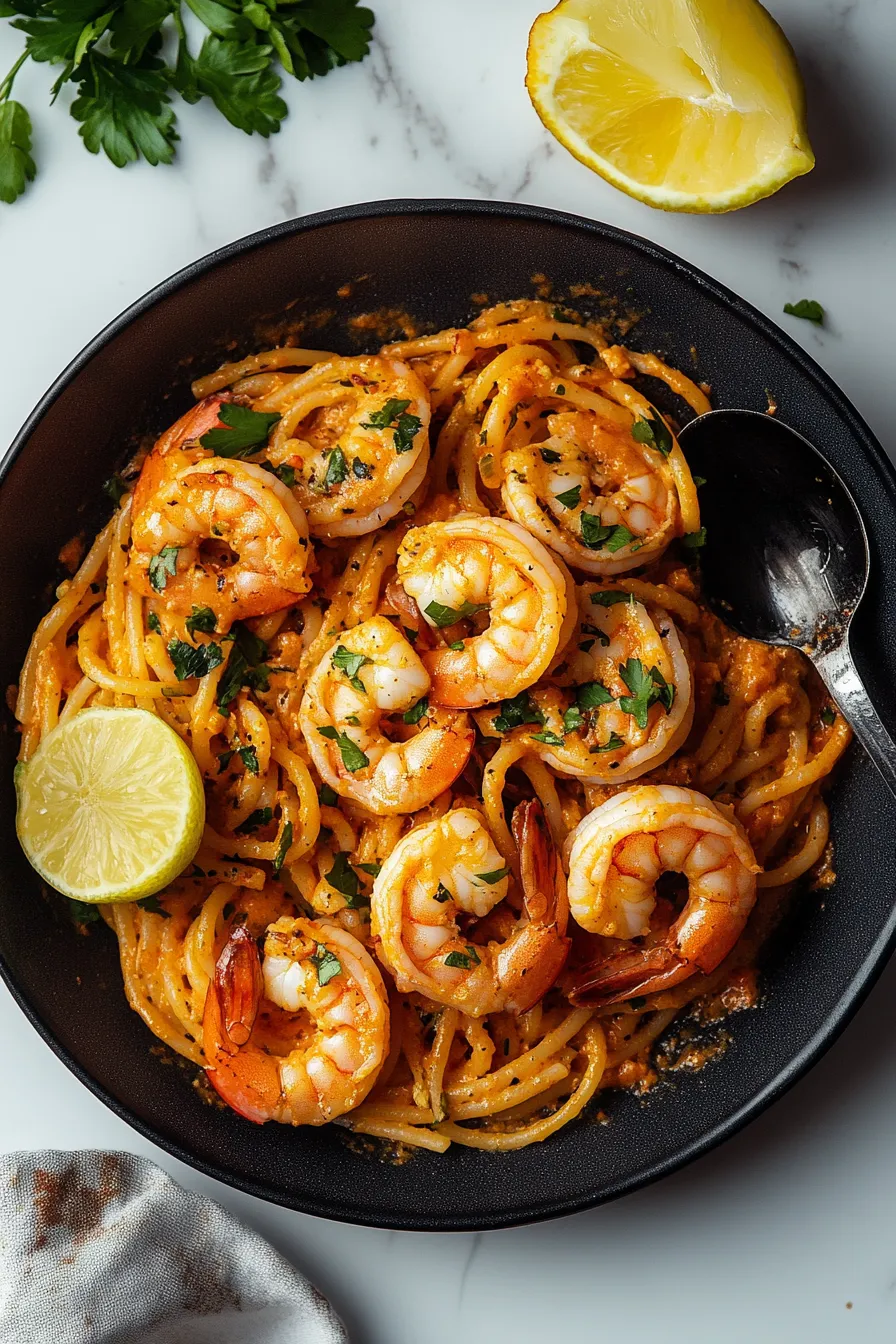 Jamaican Shrimp Pasta – My Food Plans