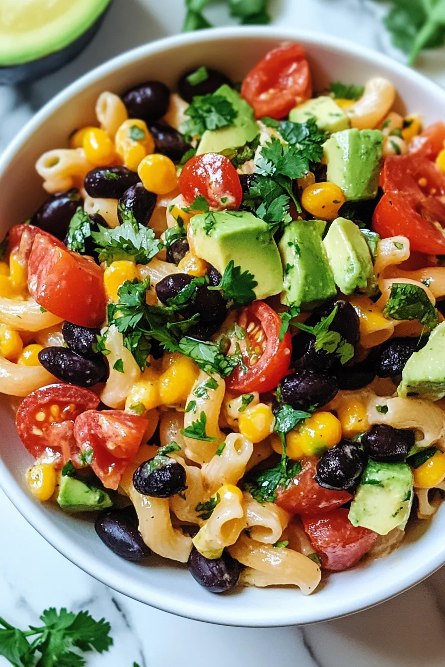 Mexican Pasta Salad – My Food Plans
