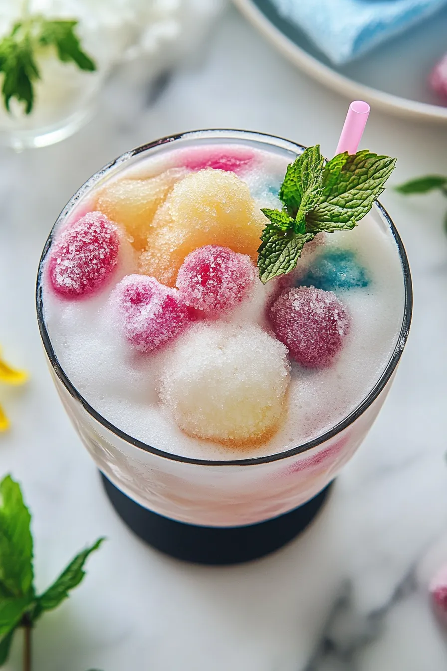 Cotton Candy Mocktail – My Food Plans