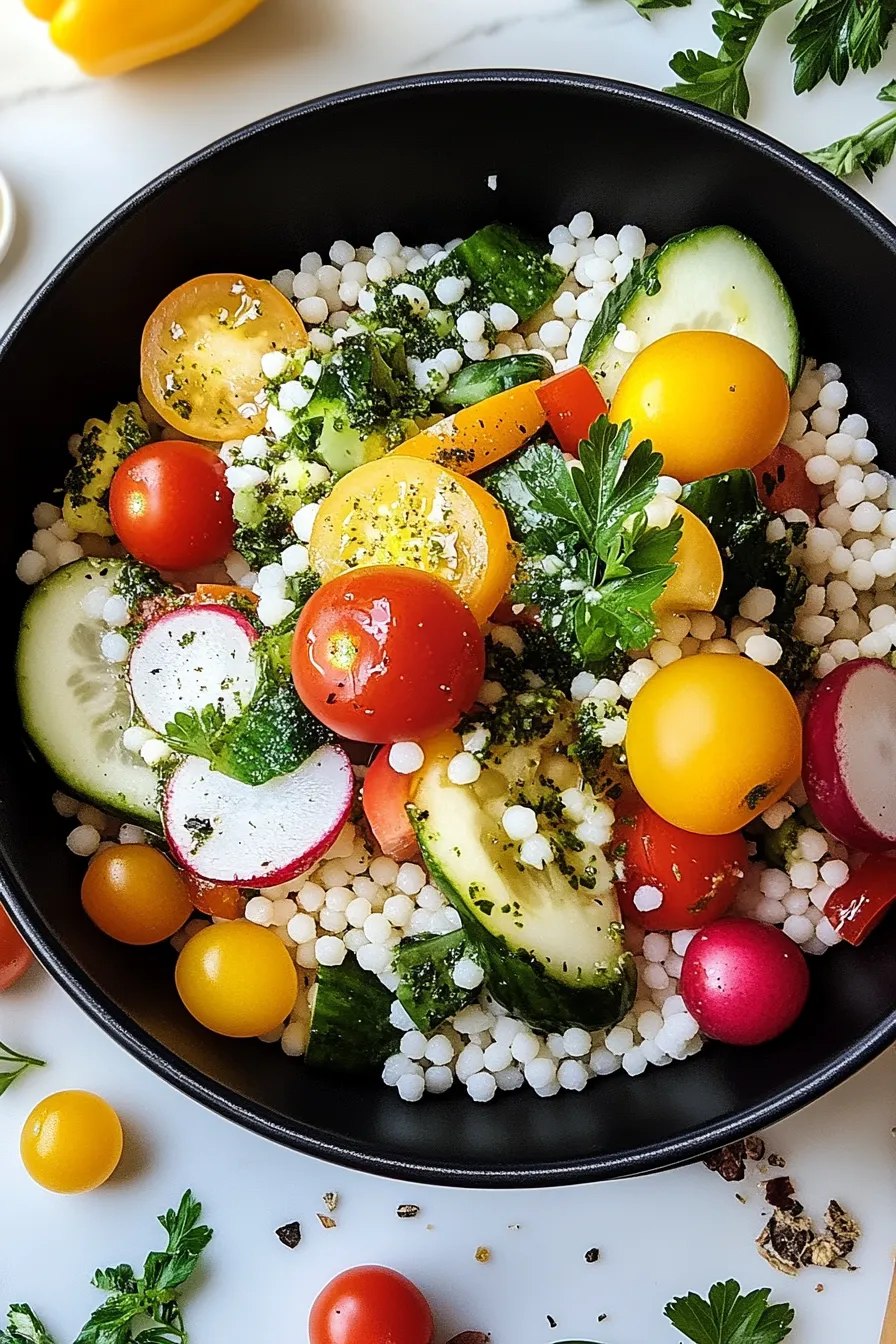 Spring Couscous Salad – My Food Plans