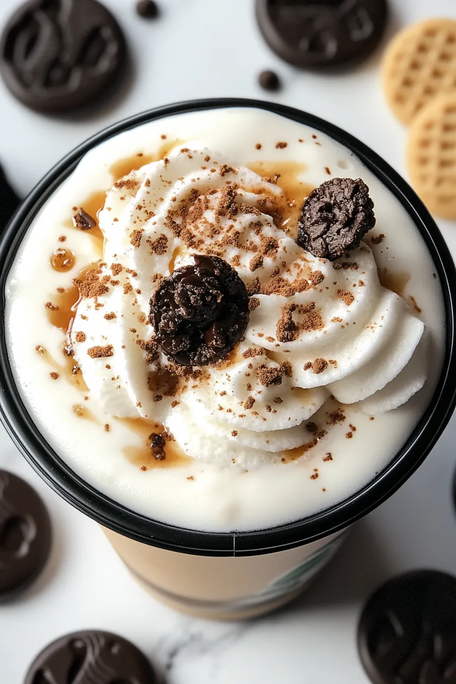 Cookies & Cream Frappuccino – My Food Plans