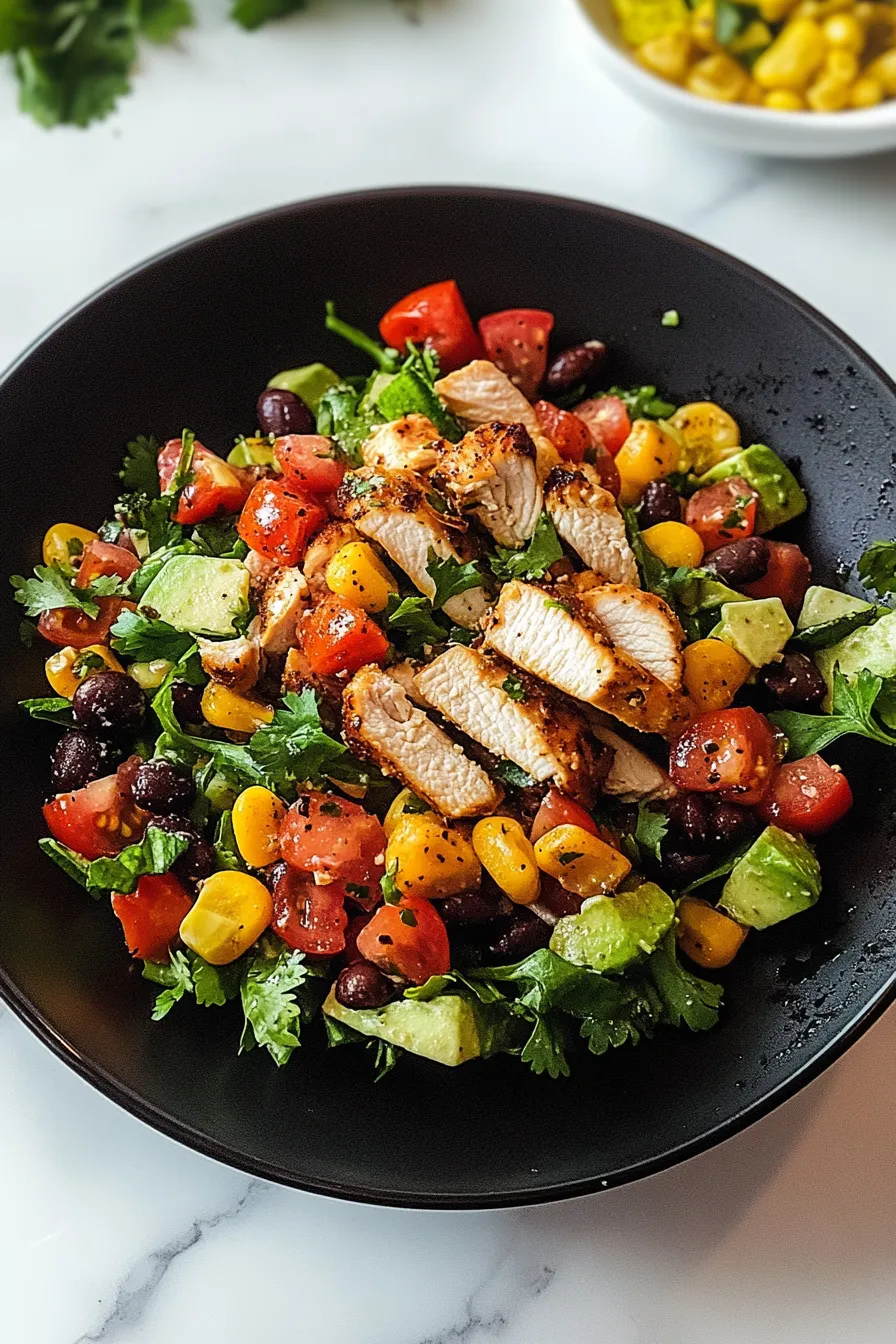 Mexican Chicken Chopped Salad – My Food Plans