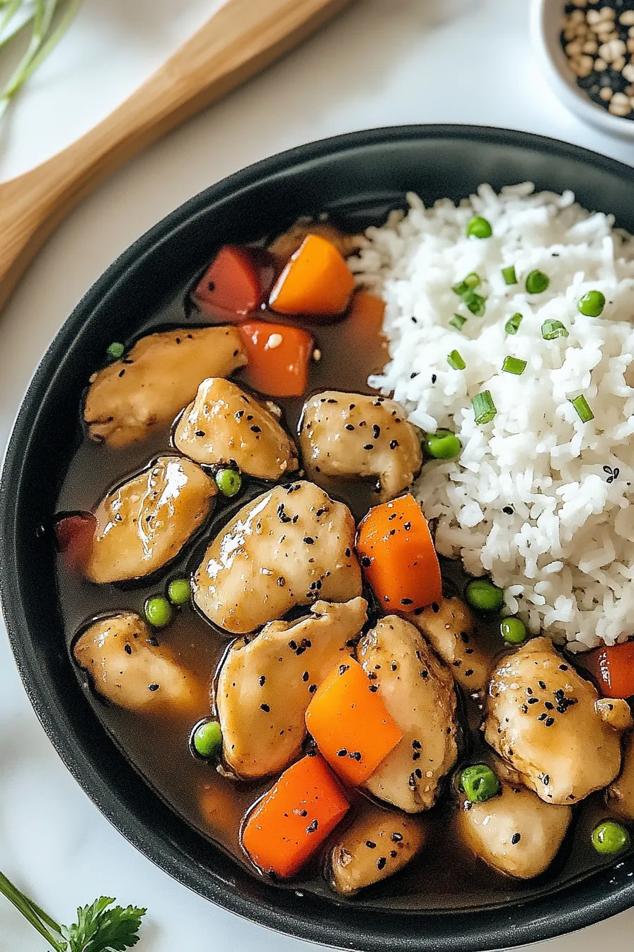 Take-Out Style Black Pepper Chicken – My Food Plans