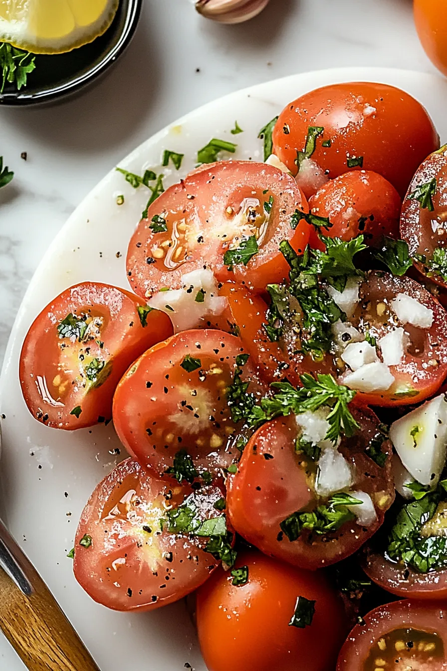 Lebanese Tomato Salad – My Food Plans
