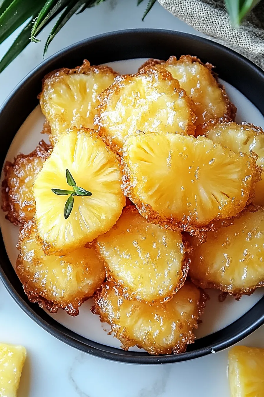 Pineapple Fritters That Bring the Sunshine – My Food Plans