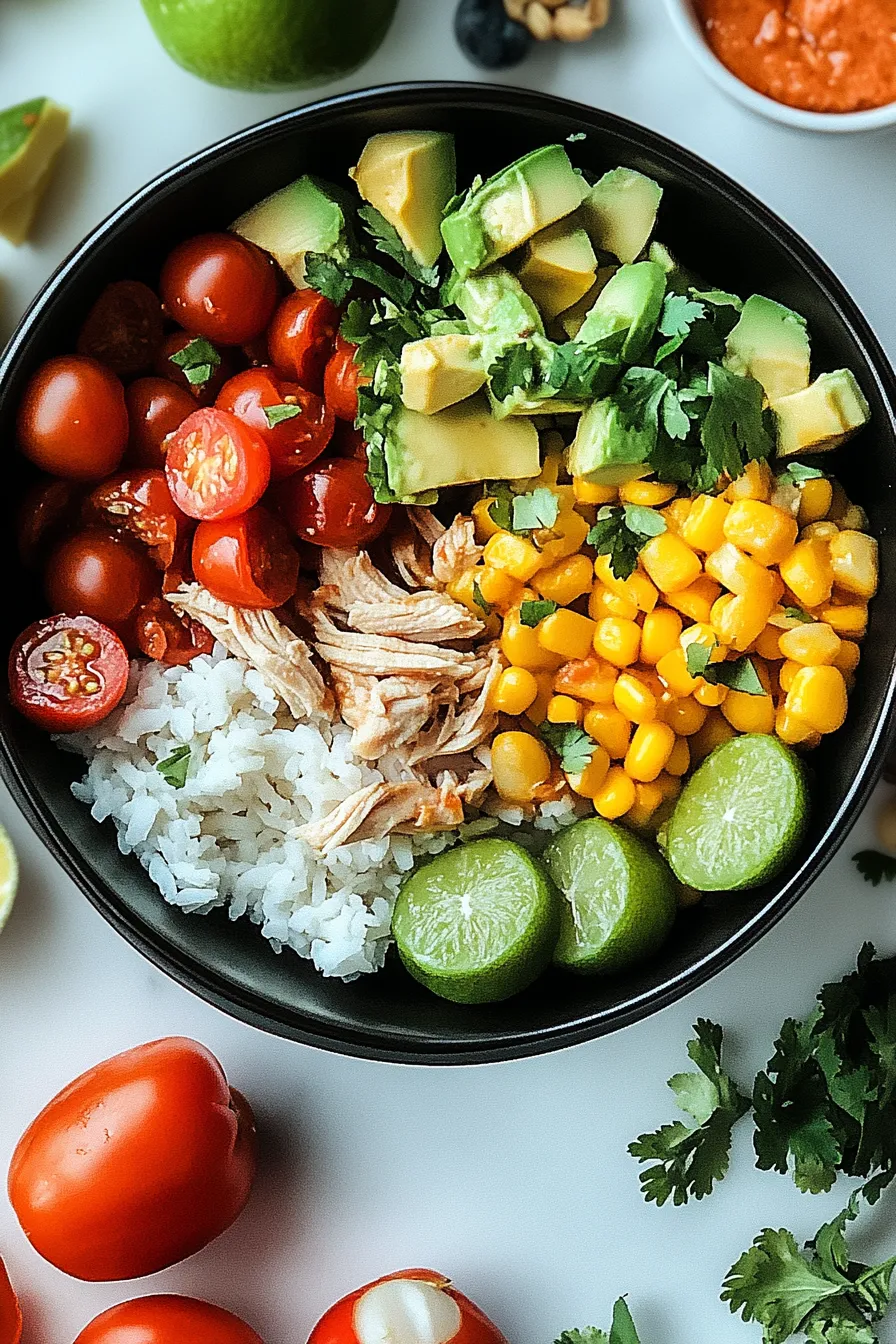 Slow Cooker Chicken Burrito Bowl – My Food Plans