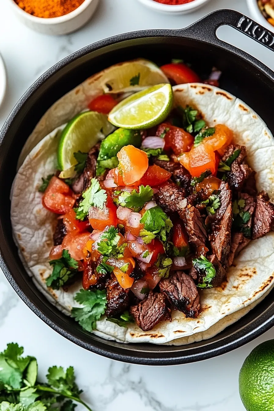 Carne Asada Street Tacos – My Food Plans