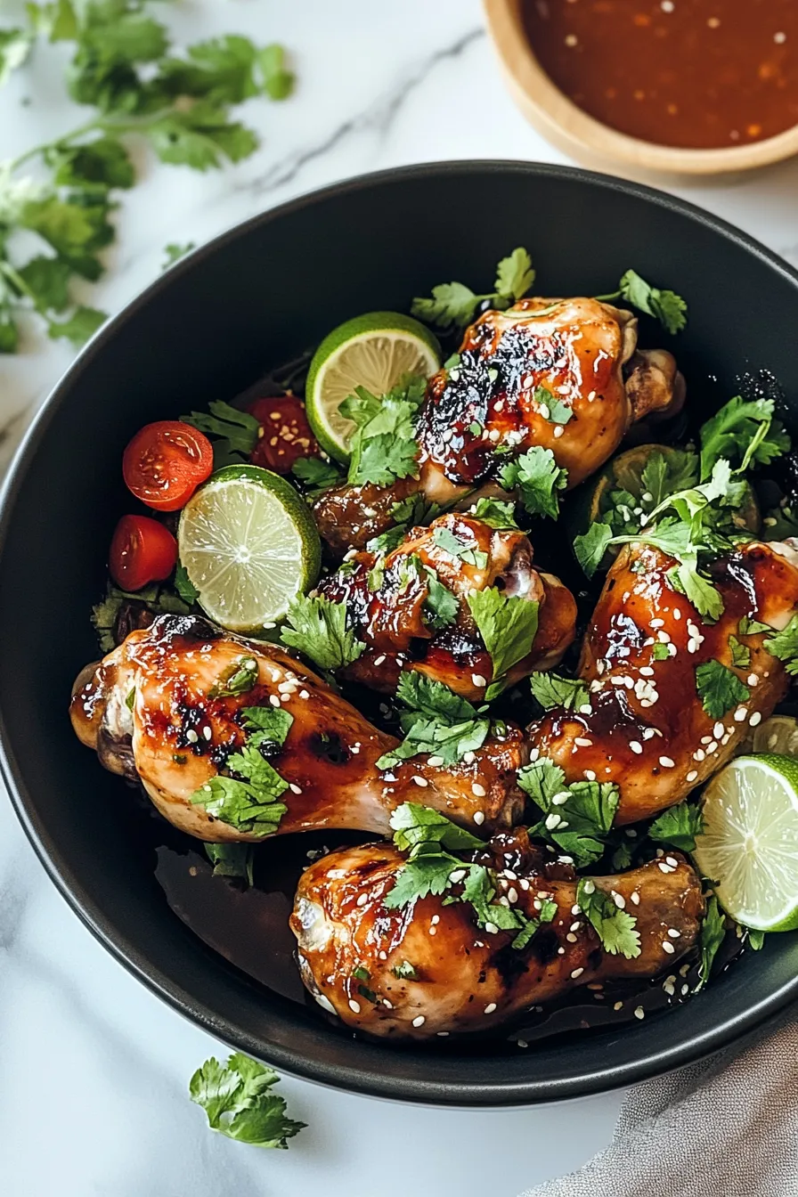 Grilled BBQ Chicken Drumsticks – My Food Plans