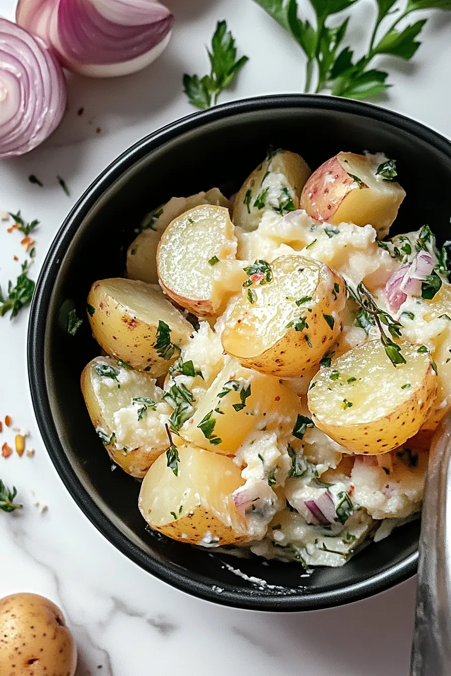 Healthy Potato Salad – My Food Plans