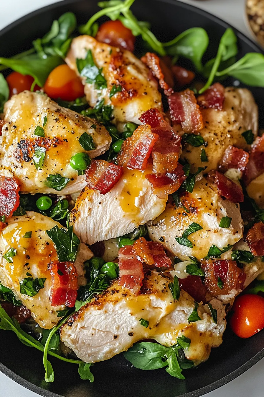 Chicken Bacon Ranch Skillet on the Blackstone – My Food Plans