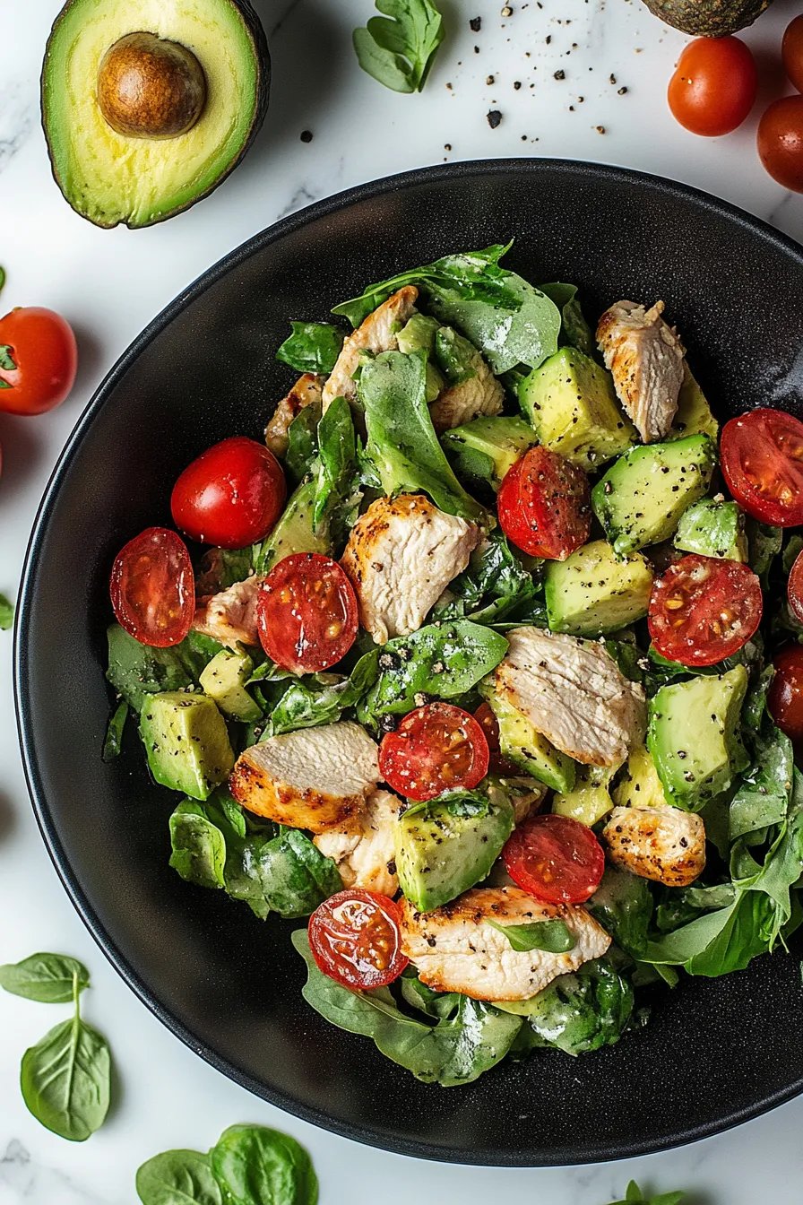 Healthy Avocado Chicken Salad – My Food Plans