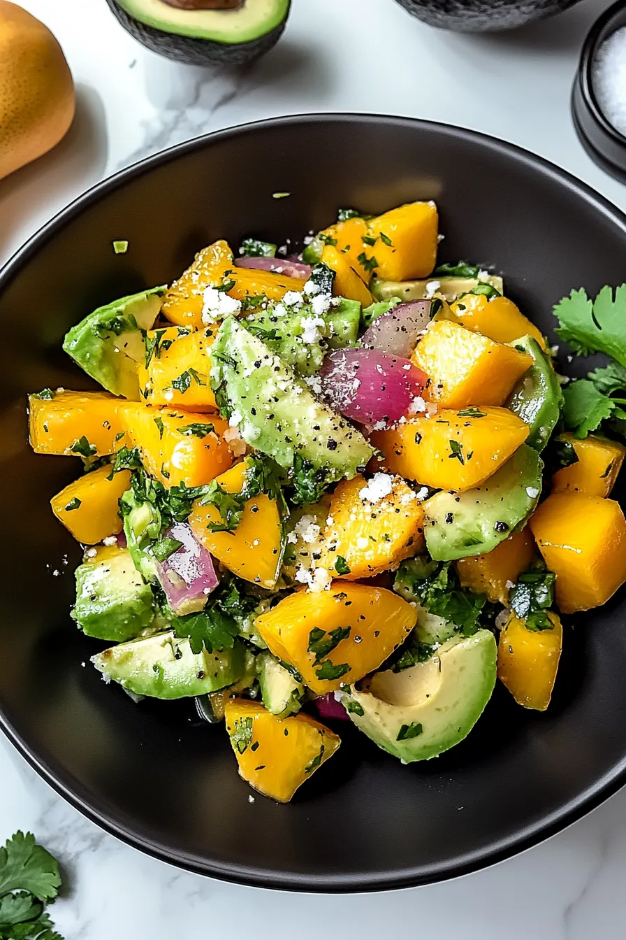 Avocado Mango Salad – My Food Plans