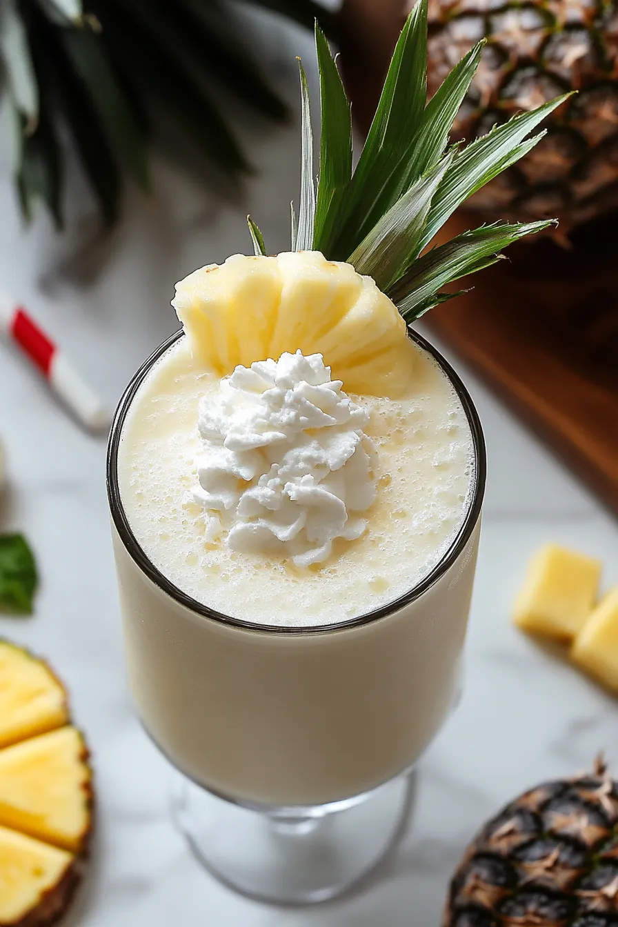 Pina Colada Milkshakes – My Food Plans