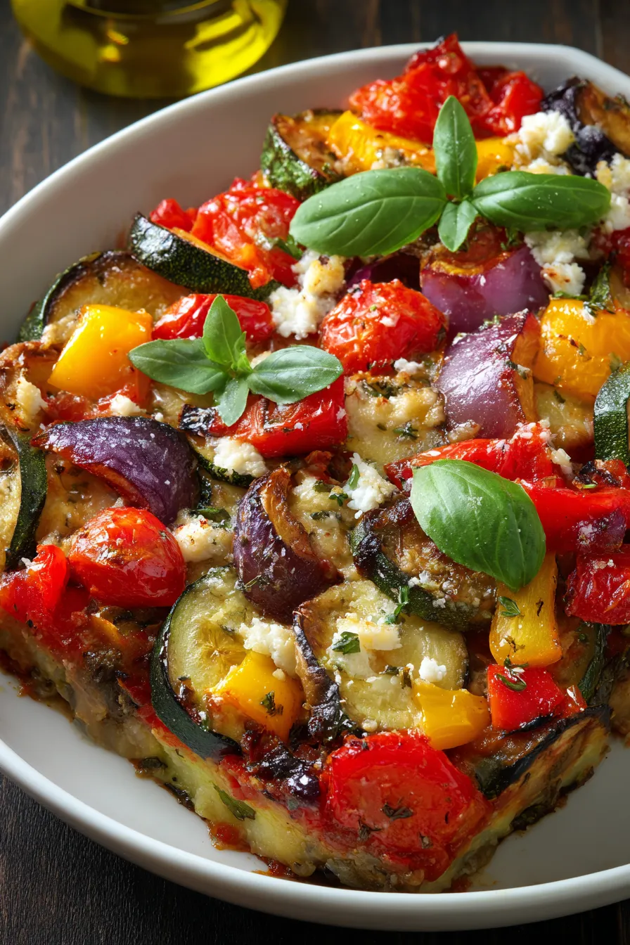 Hearty Baked Mediterranean Vegetable Casserole – My Food Plans