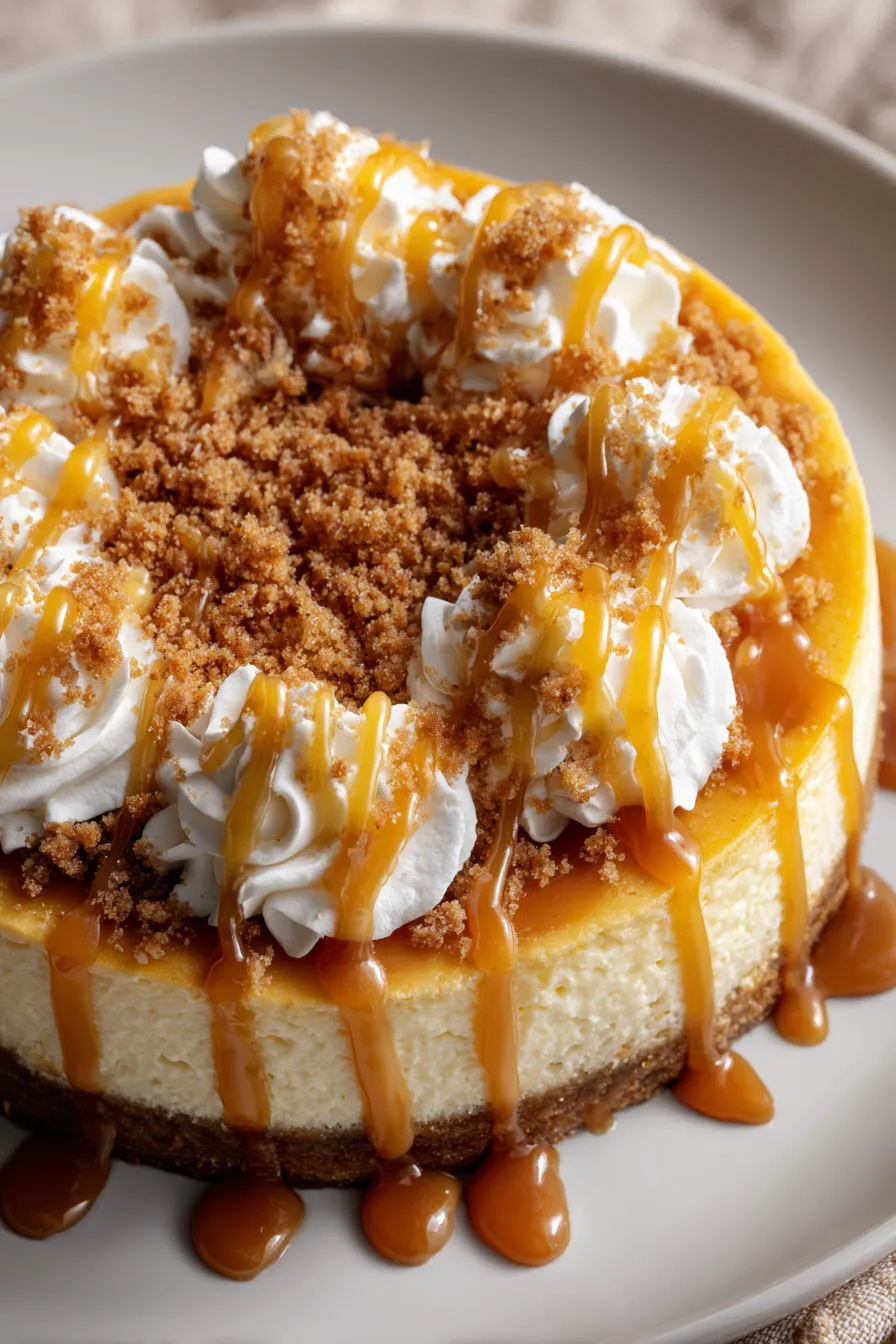 White Chocolate Pumpkin Cheesecake – My Food Plans