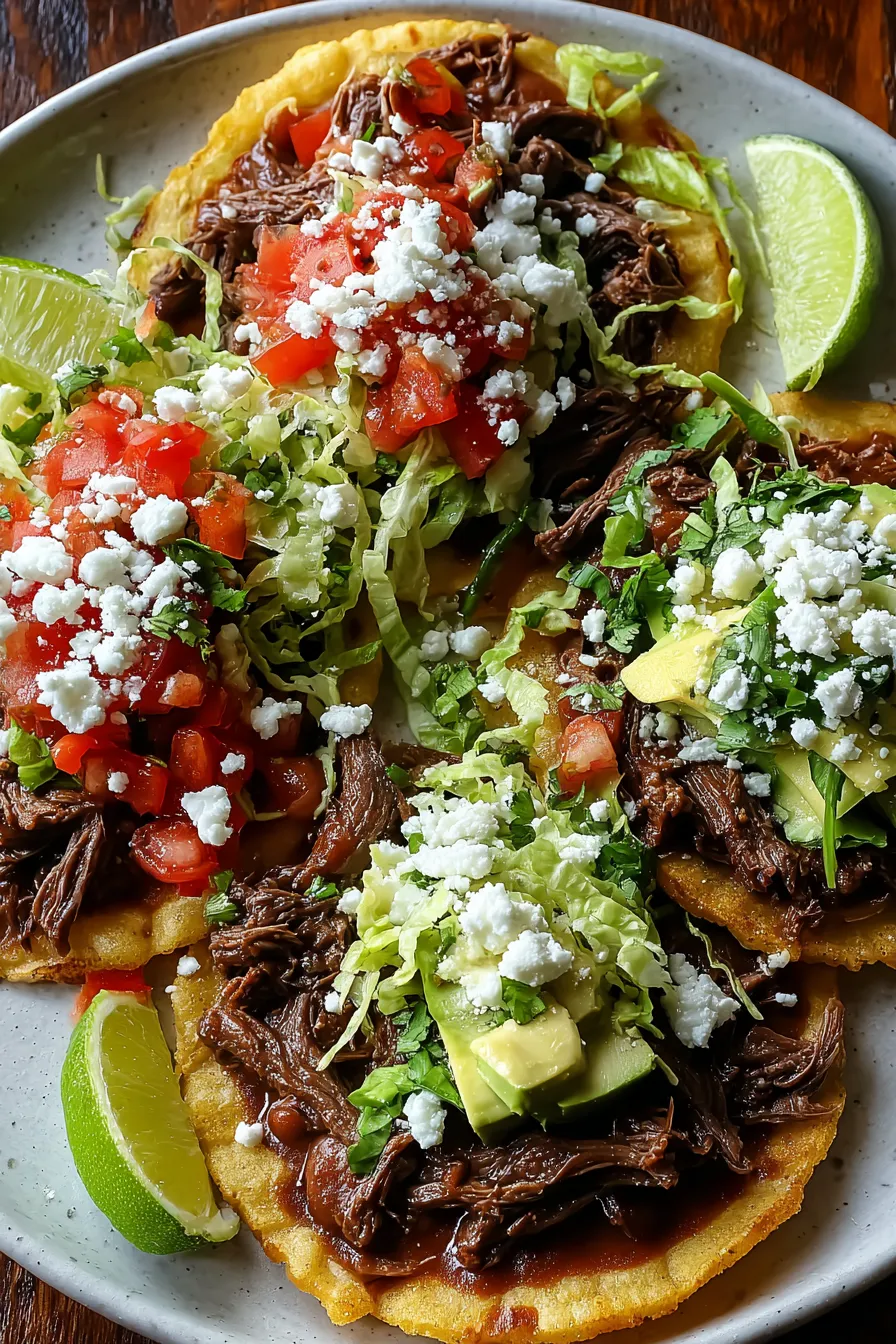 Mexican Tostadas de Carne Asada – My Food Plans