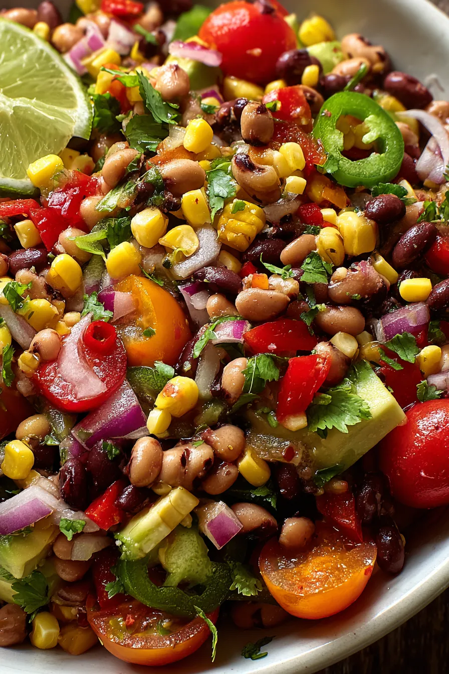 Southwestern Spicy Cowboy Caviar – My Food Plans
