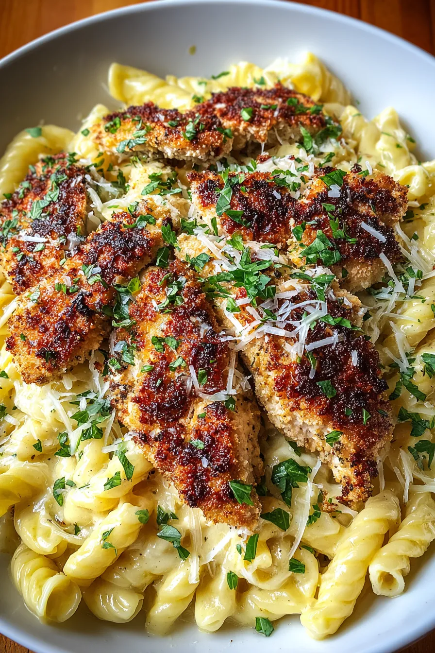 Parmesan Chicken Pasta – My Food Plans
