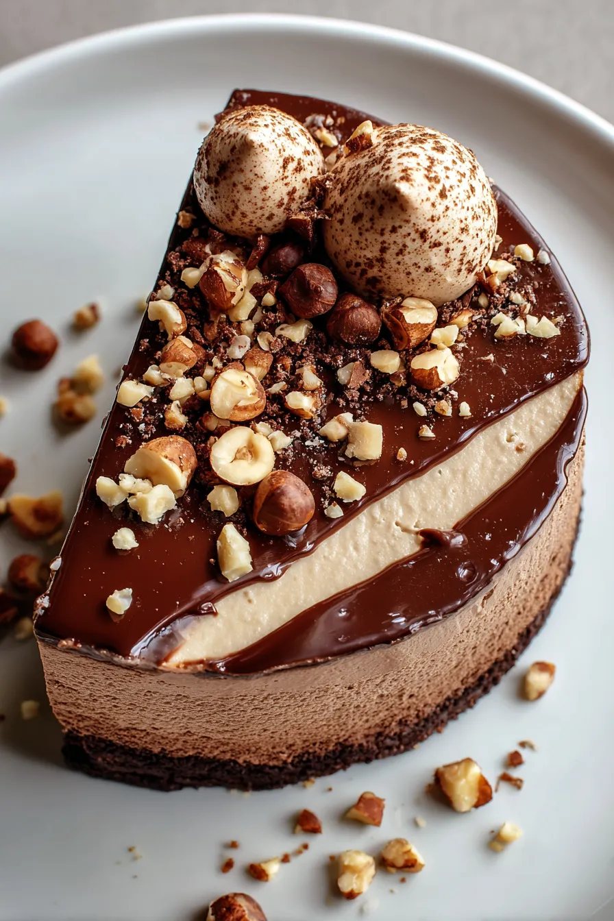 Coffee Hazelnut Mousse Cake – My Food Plans