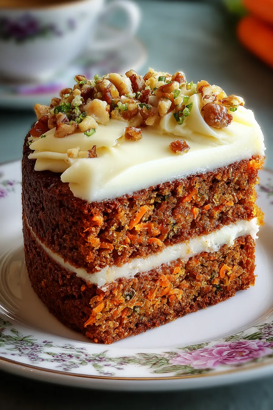 Carrot Zucchini Cake with Cream Cheese Frosting – My Food Plans