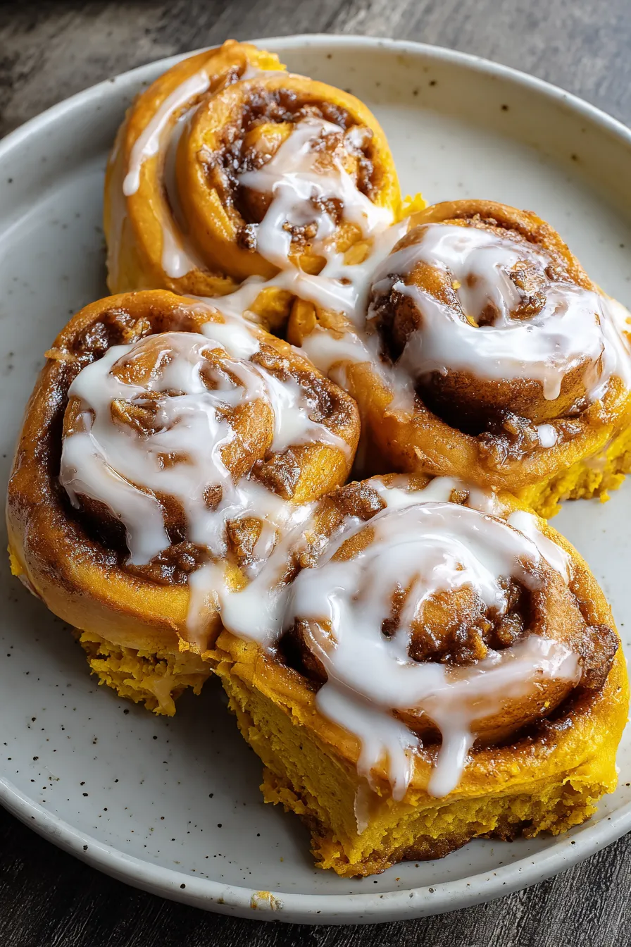 Small Batch Pumpkin Cinnamon Rolls – My Food Plans