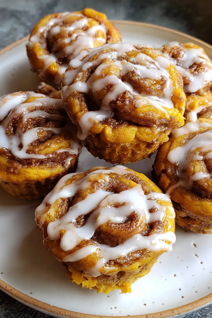Pumpkin Cinnamon Roll Muffins – My Food Plans