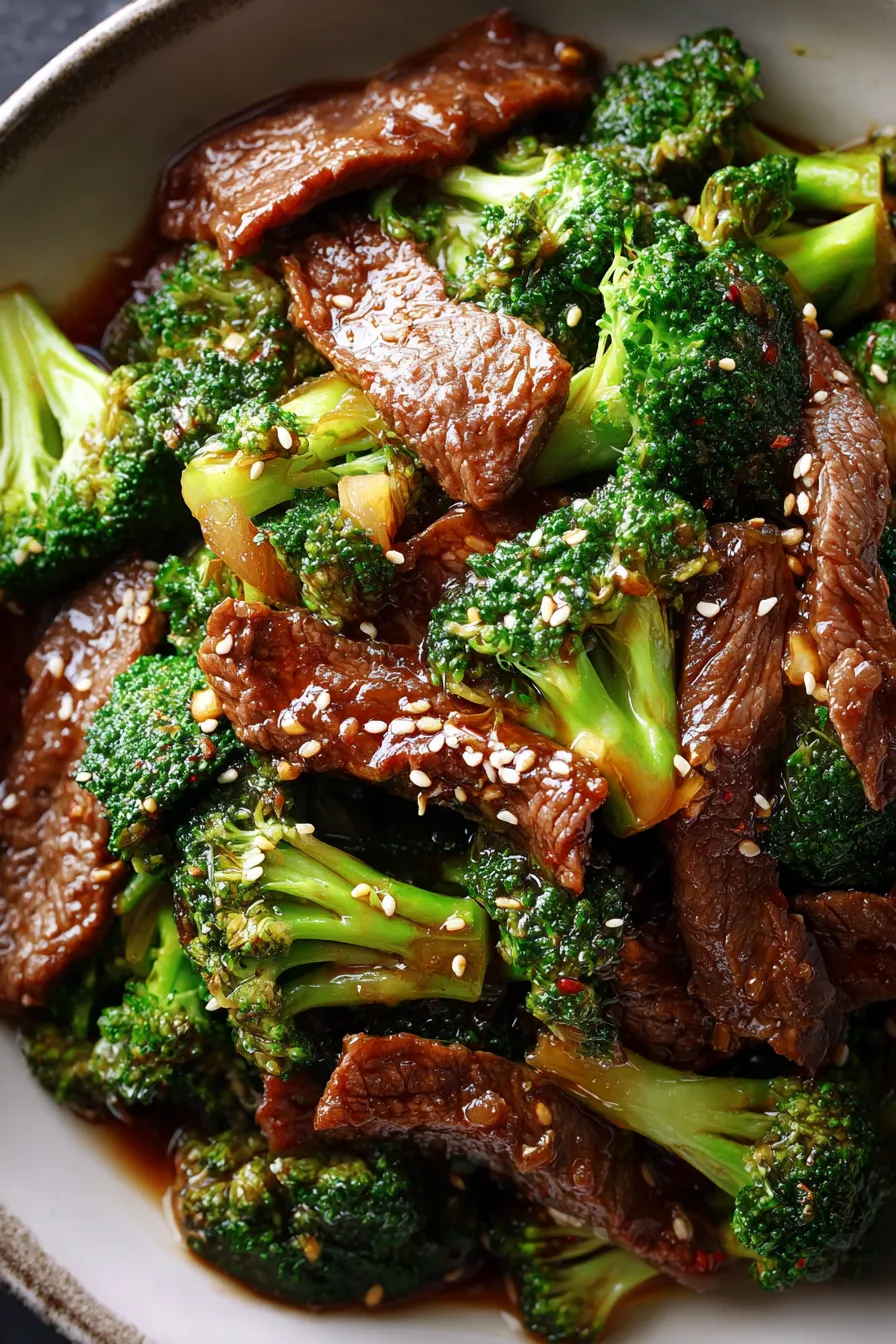 Chinese Beef and Broccoli – My Food Plans
