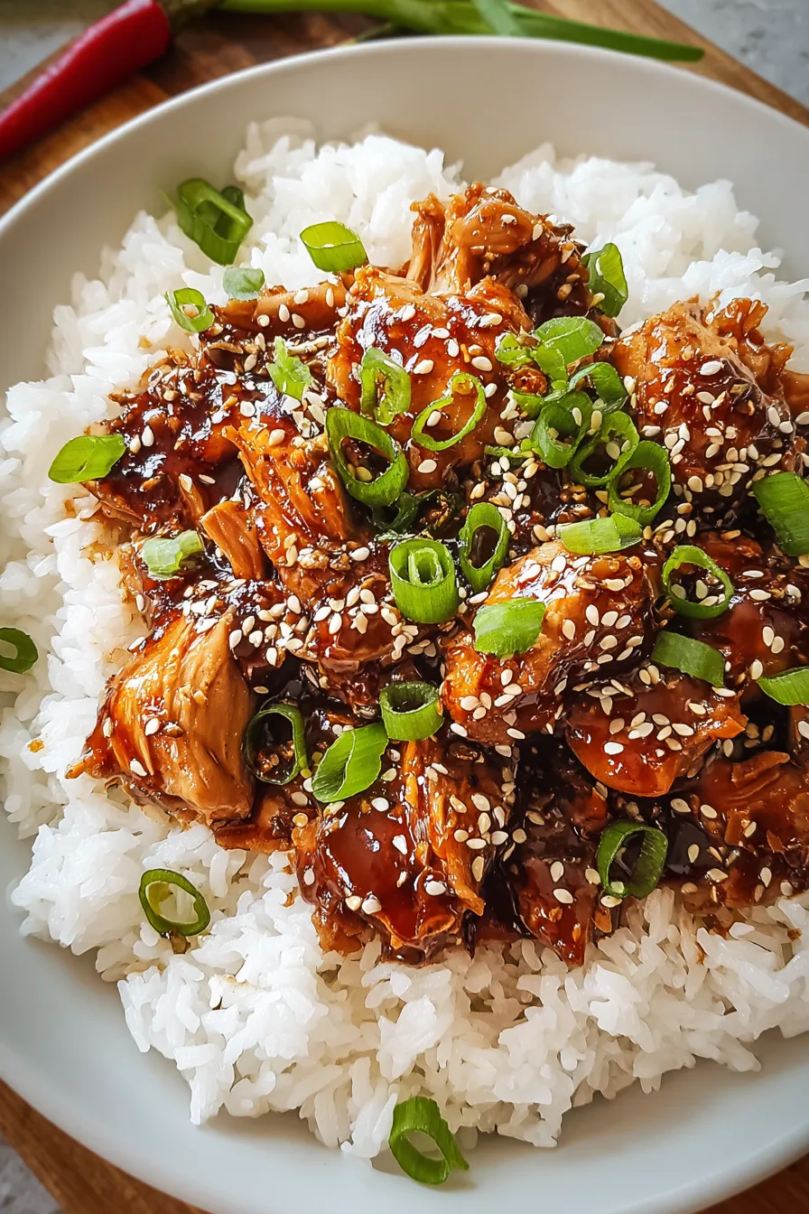 Crockpot Teriyaki Chicken – My Food Plans