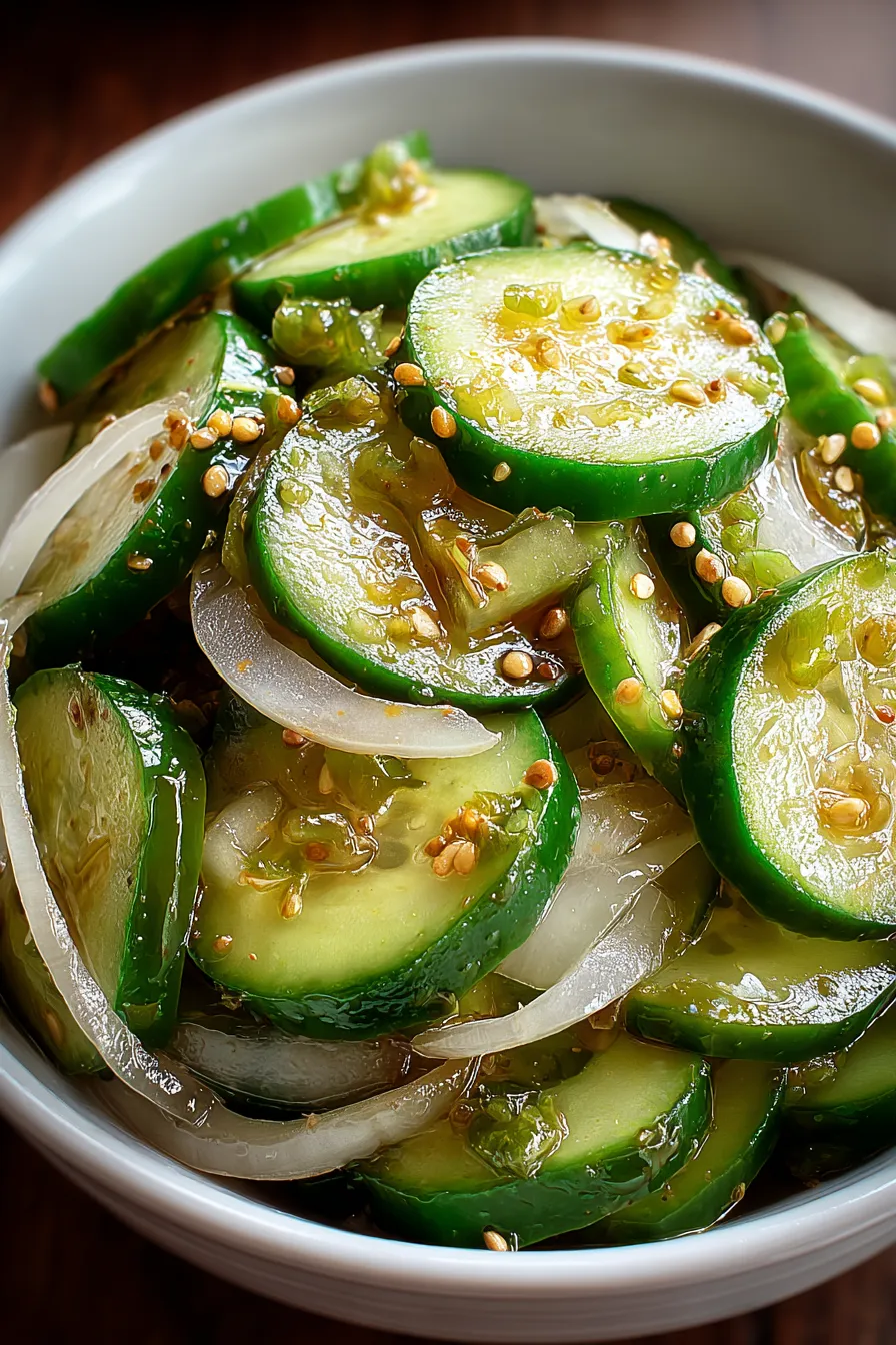 Bread and Butter Pickles – My Food Plans
