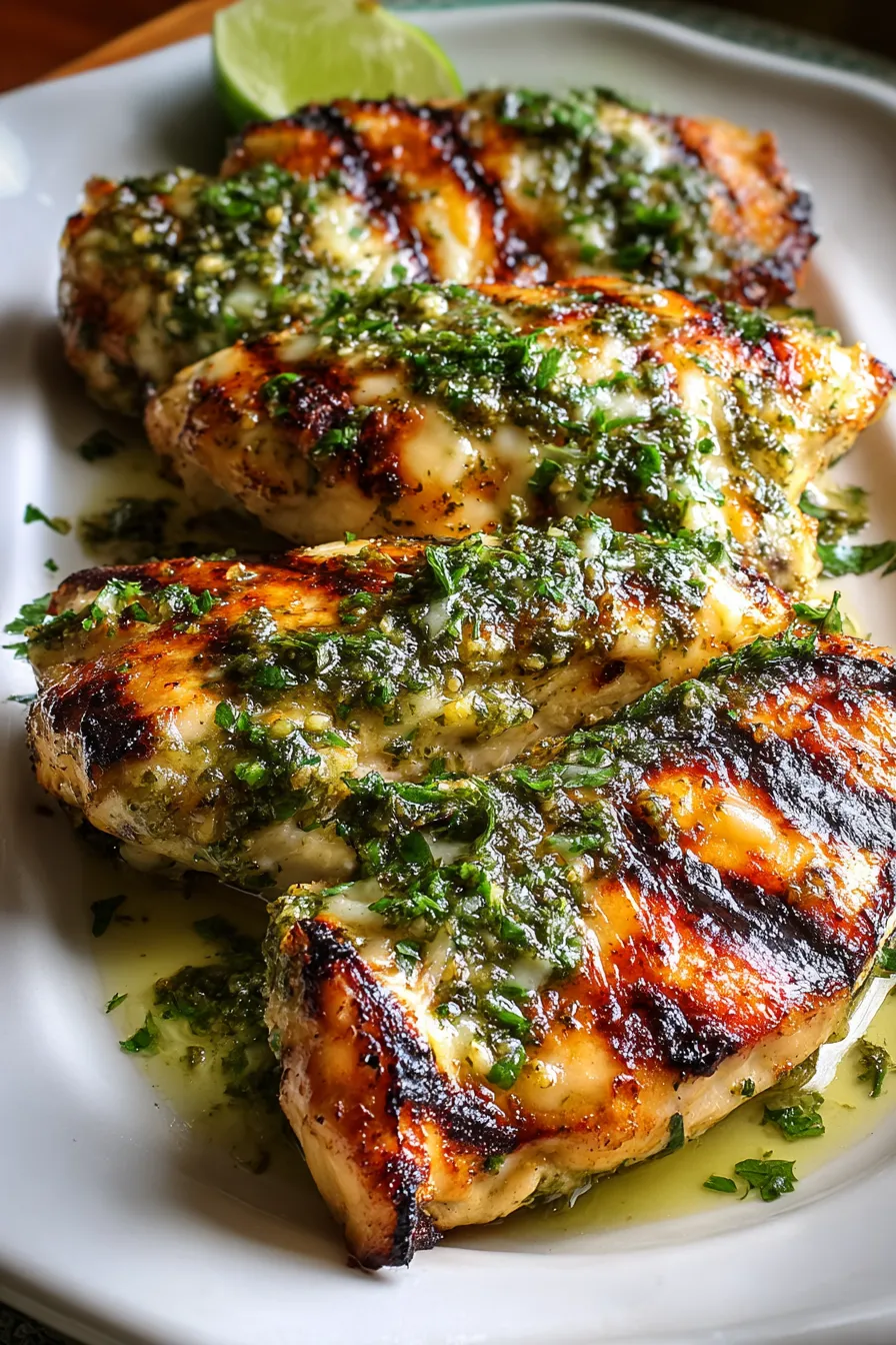Grilled Salsa Verde Pepper Jack Chicken – My Food Plans