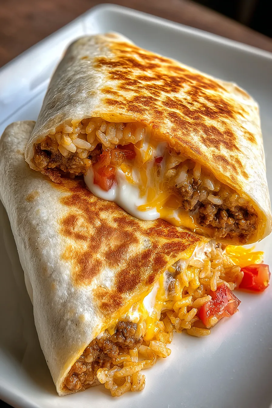Grilled Cheese Burrito – My Food Plans